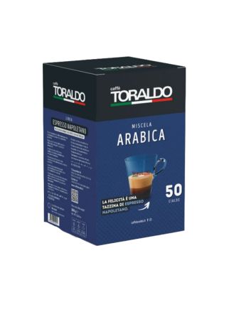 Toraldo Miscela Arabica E.S.E Pads 50 Stk.