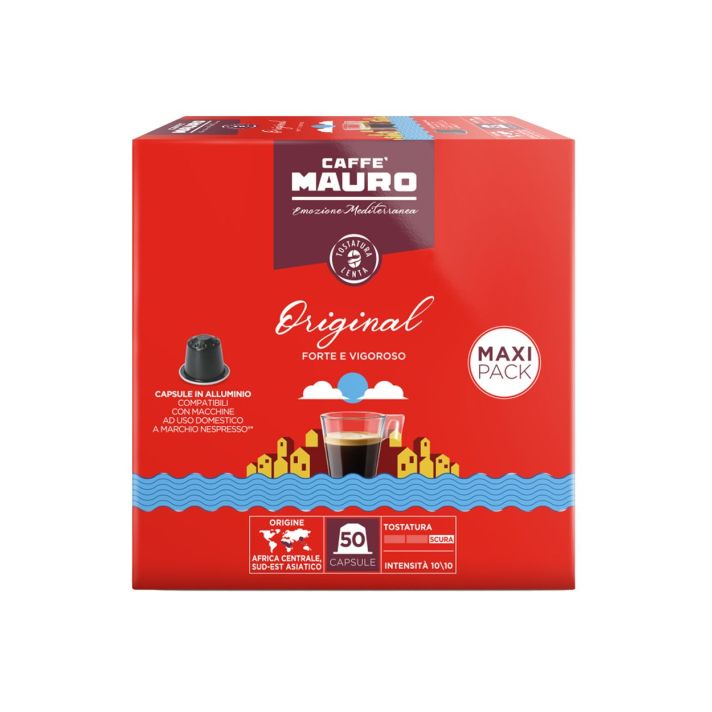 Mauro Original Nespresso Kapseln 50 Stk.
