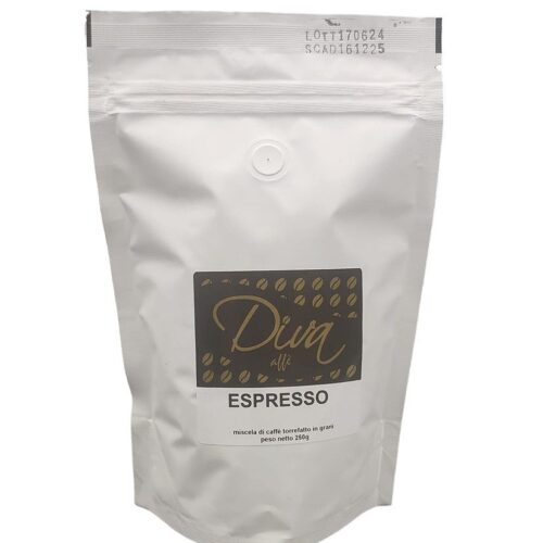 Diva Espresso Originale Kaffeebohnen Doy Pack 250g