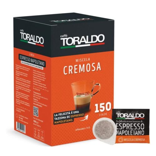 Toraldo Miscela Cremosa E.S.E Pads 150 Stk.
